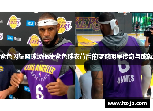 紫色闪耀篮球场揭秘紫色球衣背后的篮球明星传奇与成就